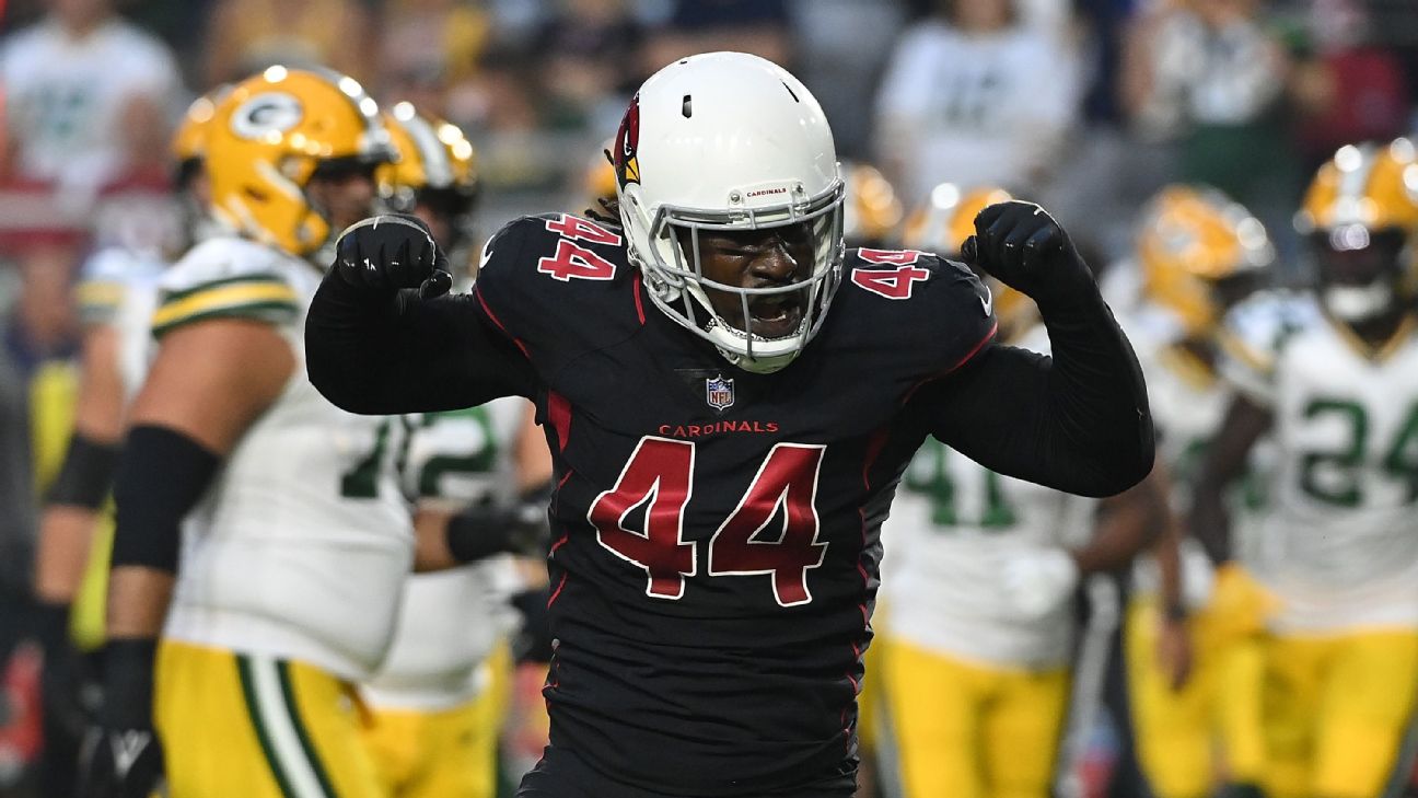 Arizona Cardinals, linebacker Markus Golden agree to one-year extension,  source says - ESPN