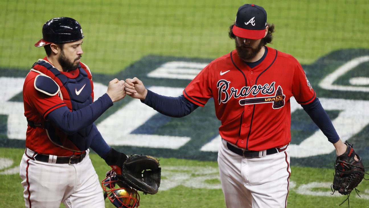 Why did the Braves pull Ian Anderson from a World Series no-hitter