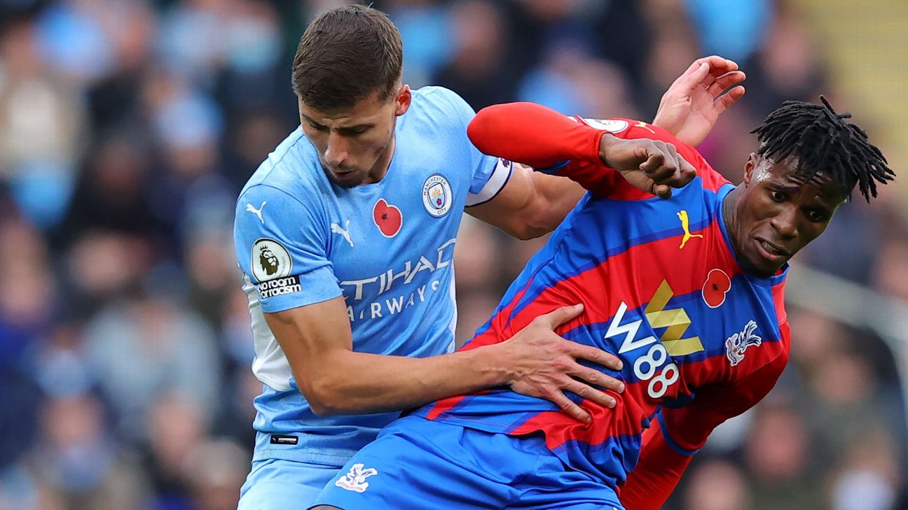 Manchester City pressiona, mas fica no empate sem gols com o Crystal Palace  no Campeonato Inglês - Lance!