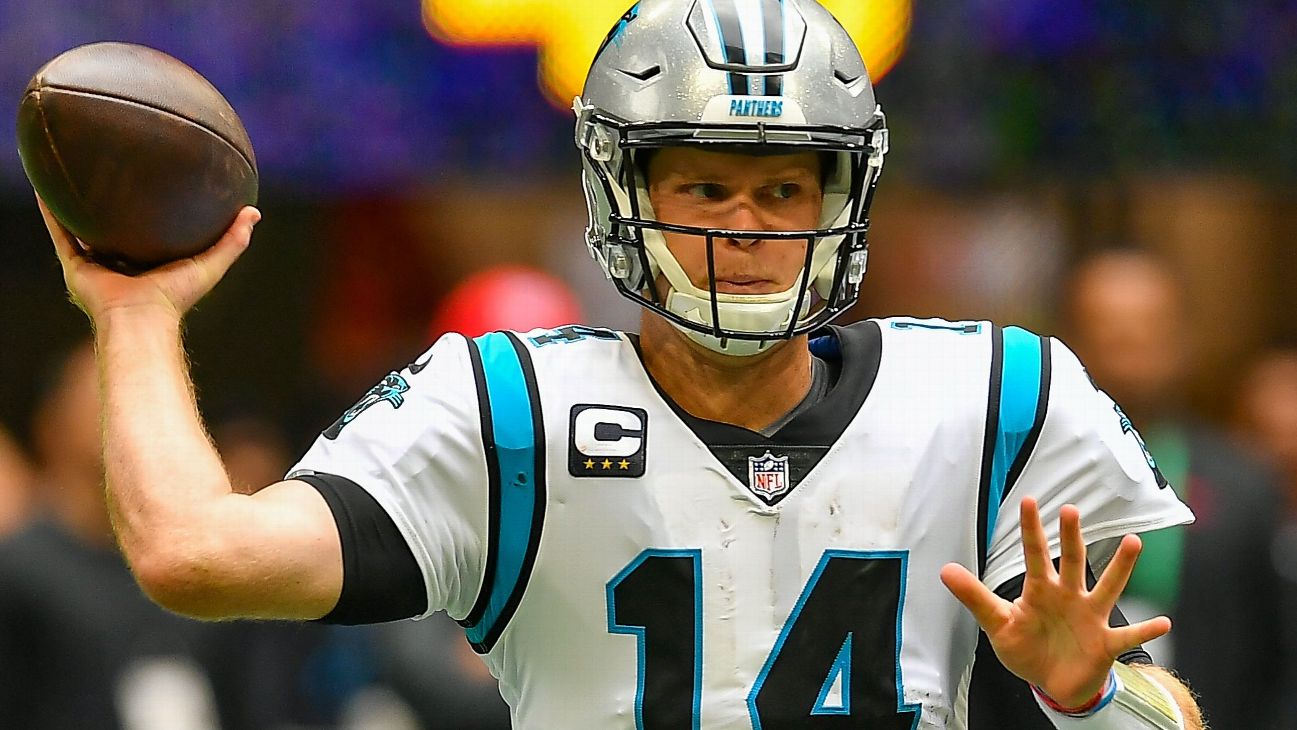 Carolina Panthers officially place QB Sam Darnold on injured
