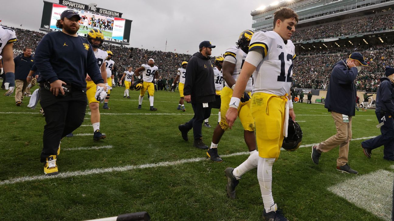 ESPN College GameDay picks Michigan football vs. MSU Spartans