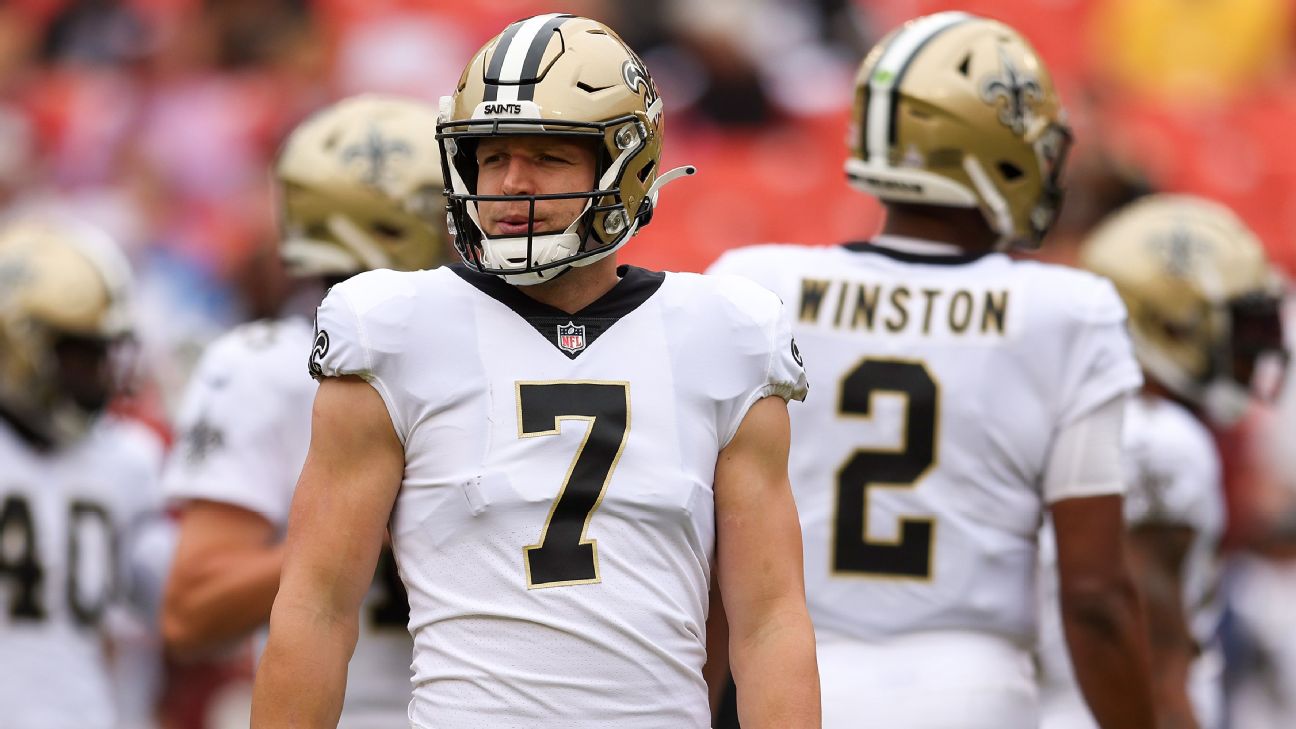 Is it Jameis Winston or Taysom Hill as Saints QB1