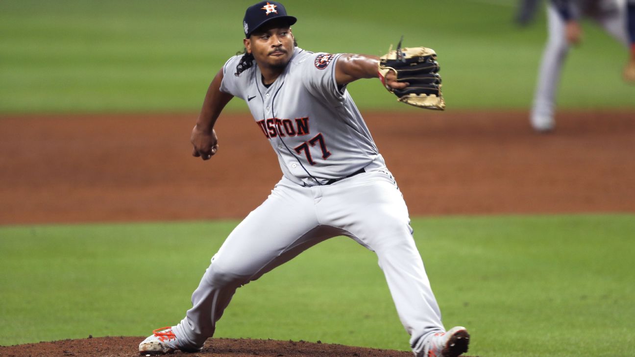 Luis García without decision in Astros win - Líder en deportes