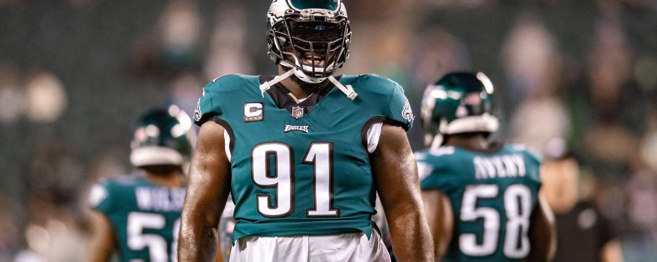 : 2021 Score #77 Fletcher Cox Philadelphia Eagles