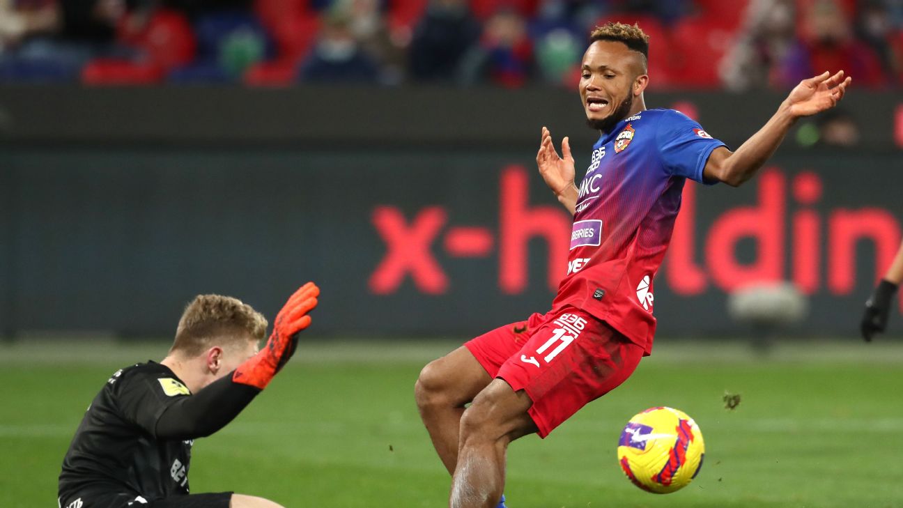 Ejuke seals CSKA Moscow win over Akhmat Grozny