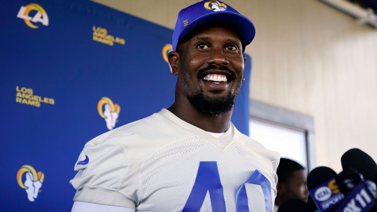 Von Miller excited to join Rams' 'great defence' after trade from