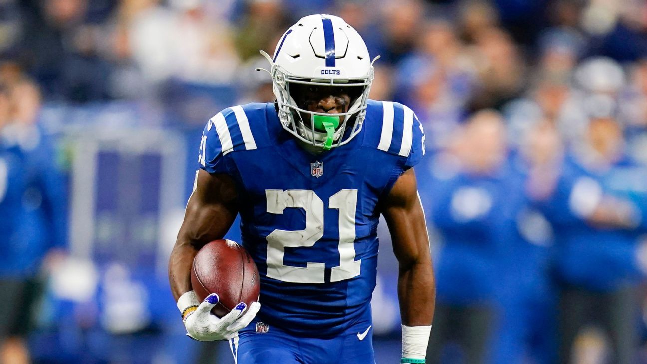 Colts trade RB Nyheim Hines to Buffalo for RB Zack Moss, draft pick -  WISH-TV, Indianapolis News, Indiana Weather