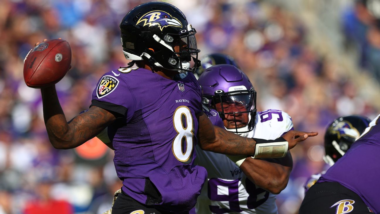 Baltimore Ravens: Lamar Jackson makes history as Ravens complete huge  comeback against Indianapolis Colts