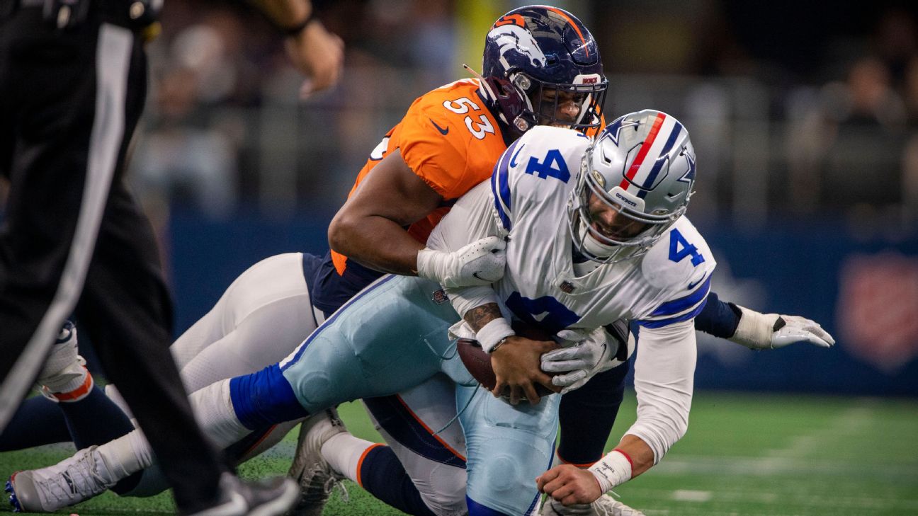 Cowboys' Dak Prescott puts calf issue to rest, set for Broncos