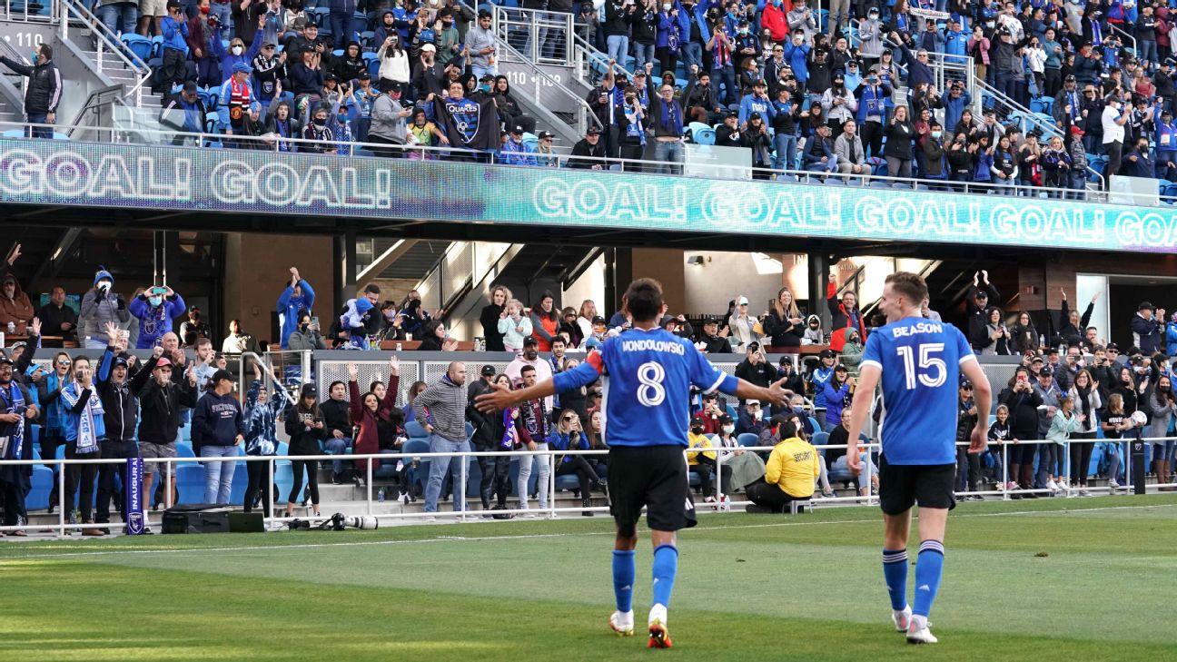 Chris Wondolofsky scores one last time, Earthquakes tie for Dallas