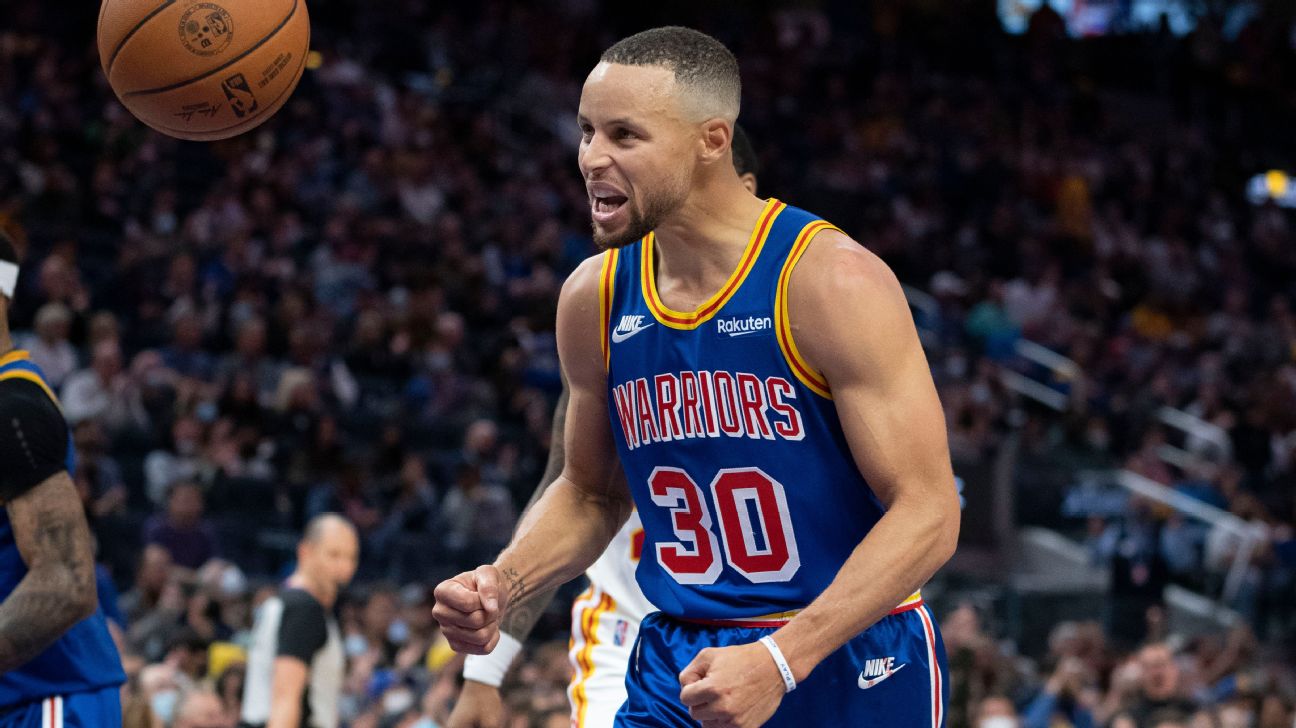 Curry faz 40 pontos e bate recorde de cestas de três na NBA