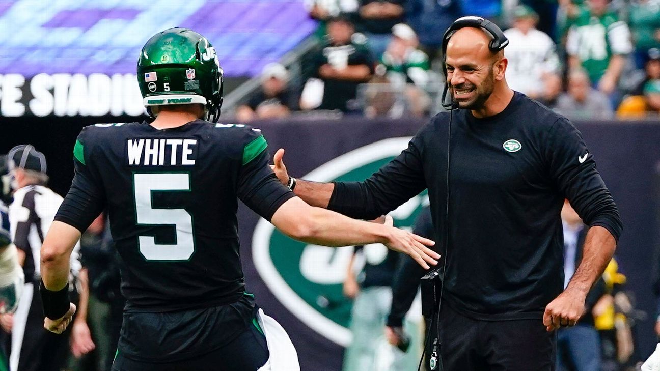 Jets QB Mike White cleared to play Sunday vs. Seahawks - ESPN