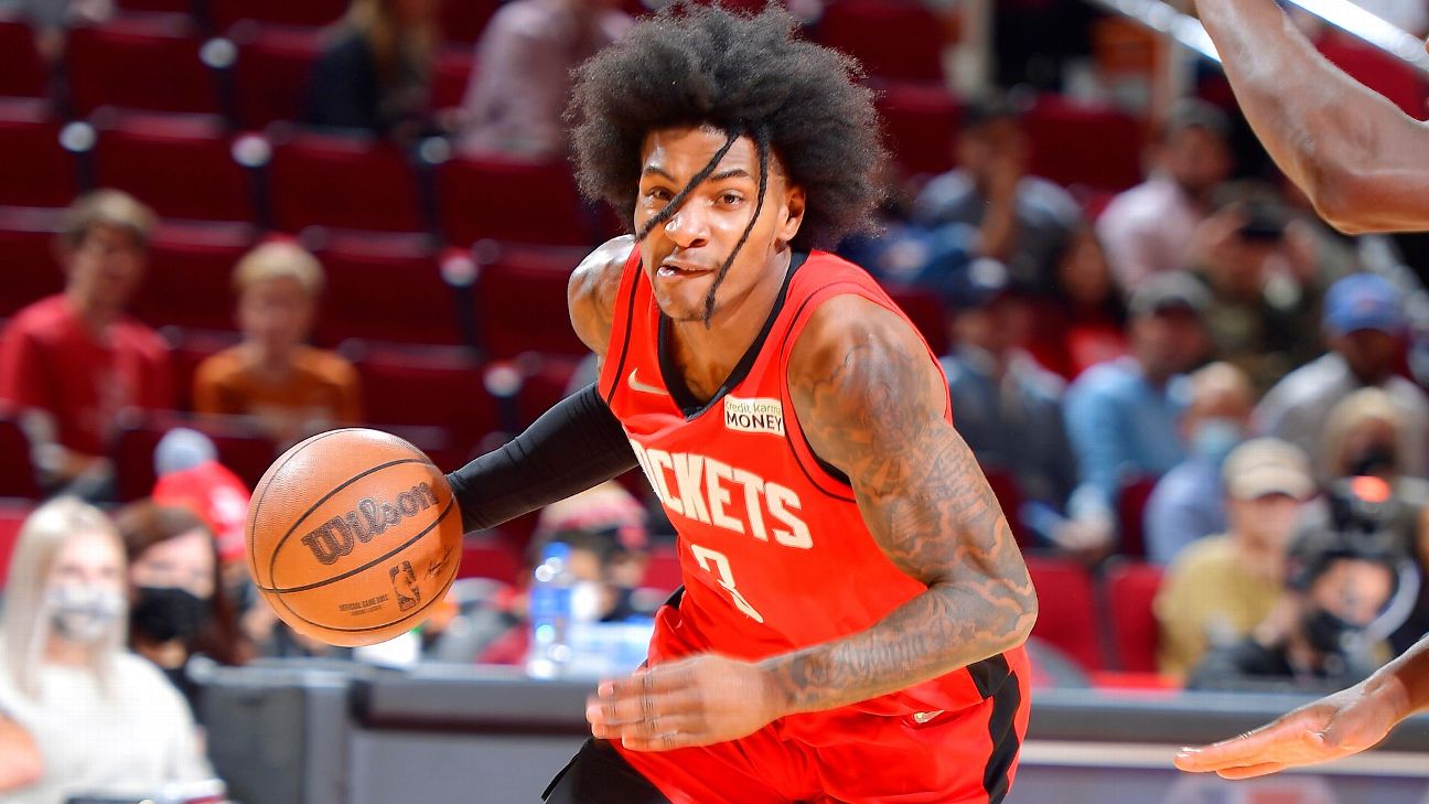 ESPN on X: Kevin Porter Jr. dropped 27 points tonight. That is the most  points by a player under the age of 21 in @HoustonRockets history 😯   / X
