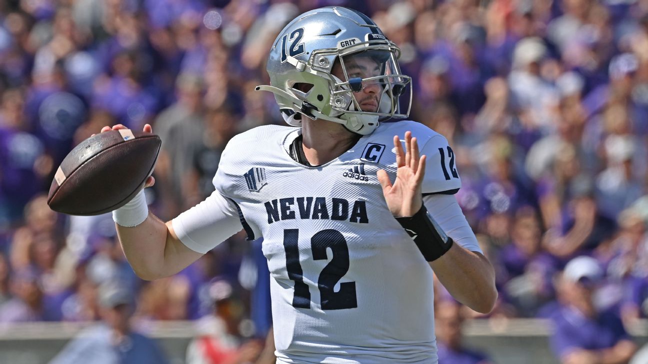 Nevada Wolf Pack quarterback Carson Strong will skip Quick Lane Bowl to prepare for NFL draft