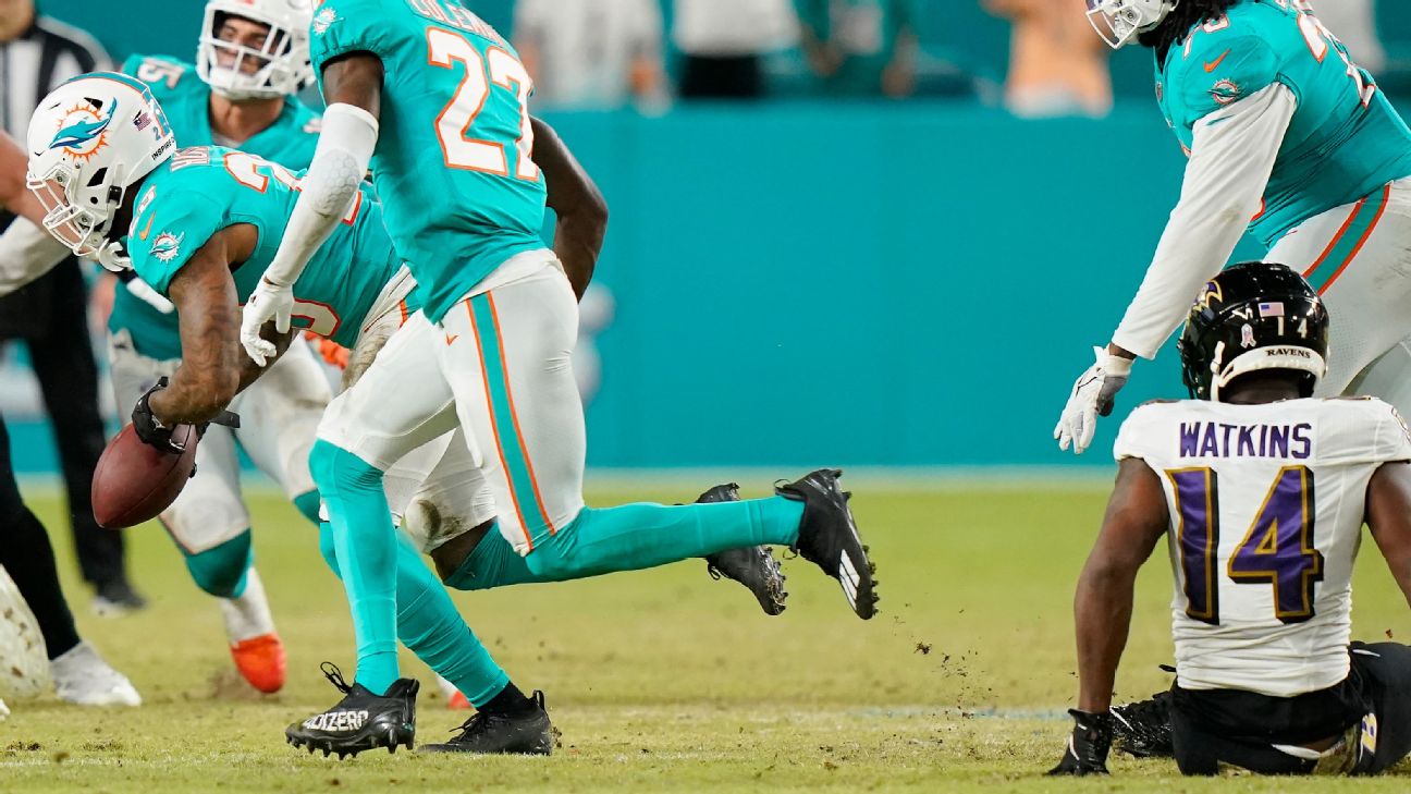 Dolphins underdogs at Ravens for Thursday night 