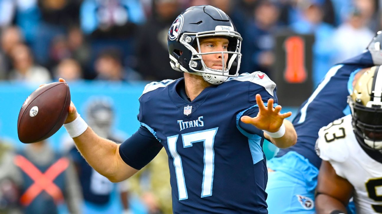 Titans QB Ryan Tannehill: Not my job to mentor Malik Willis