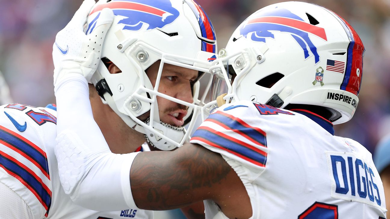 Allen and the Bills are back on track and want to keep rolling at