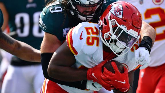 Trade value: Clyde Edwards-Helaire among players to go get