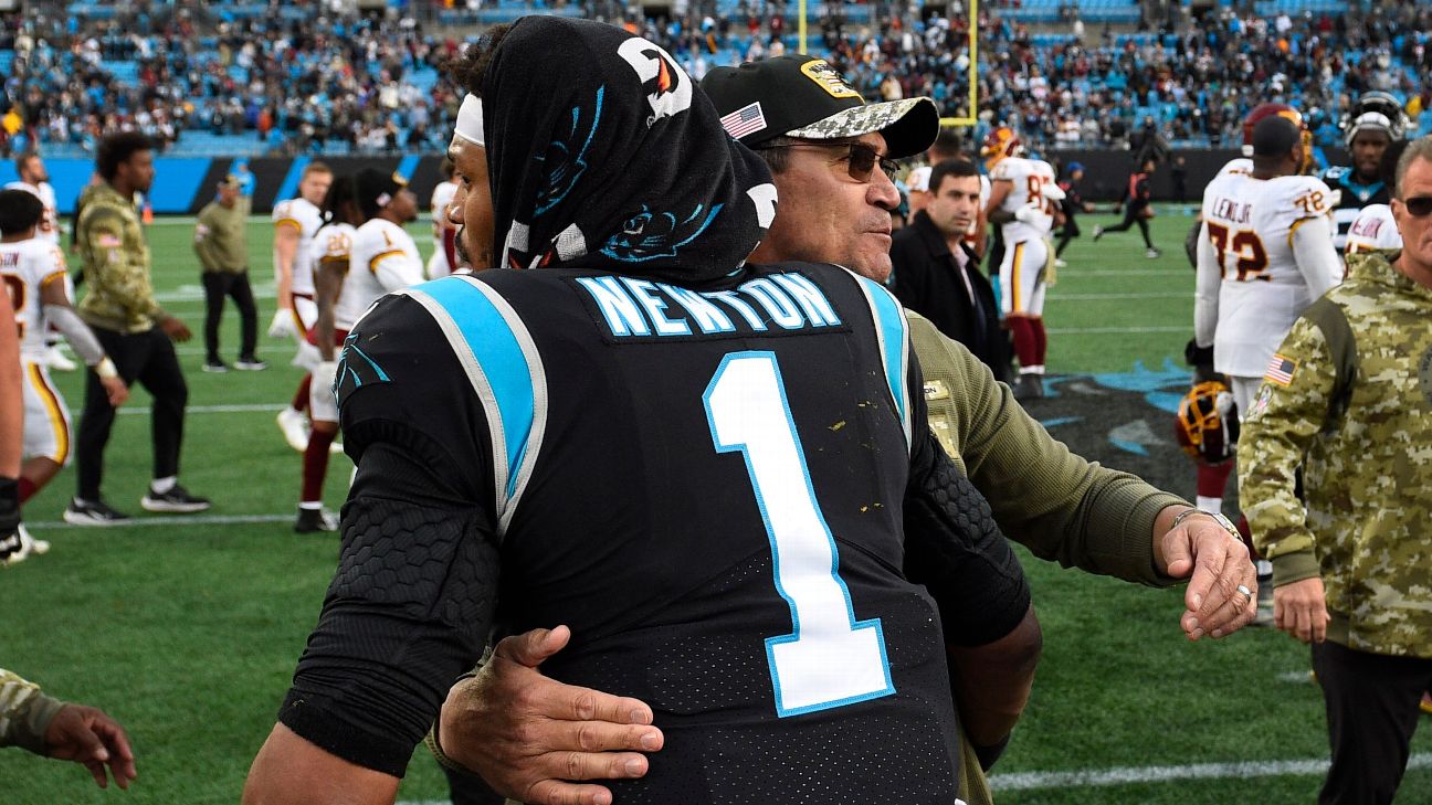 Cam Newton: Carolina homecoming 'special day for me' despite loss