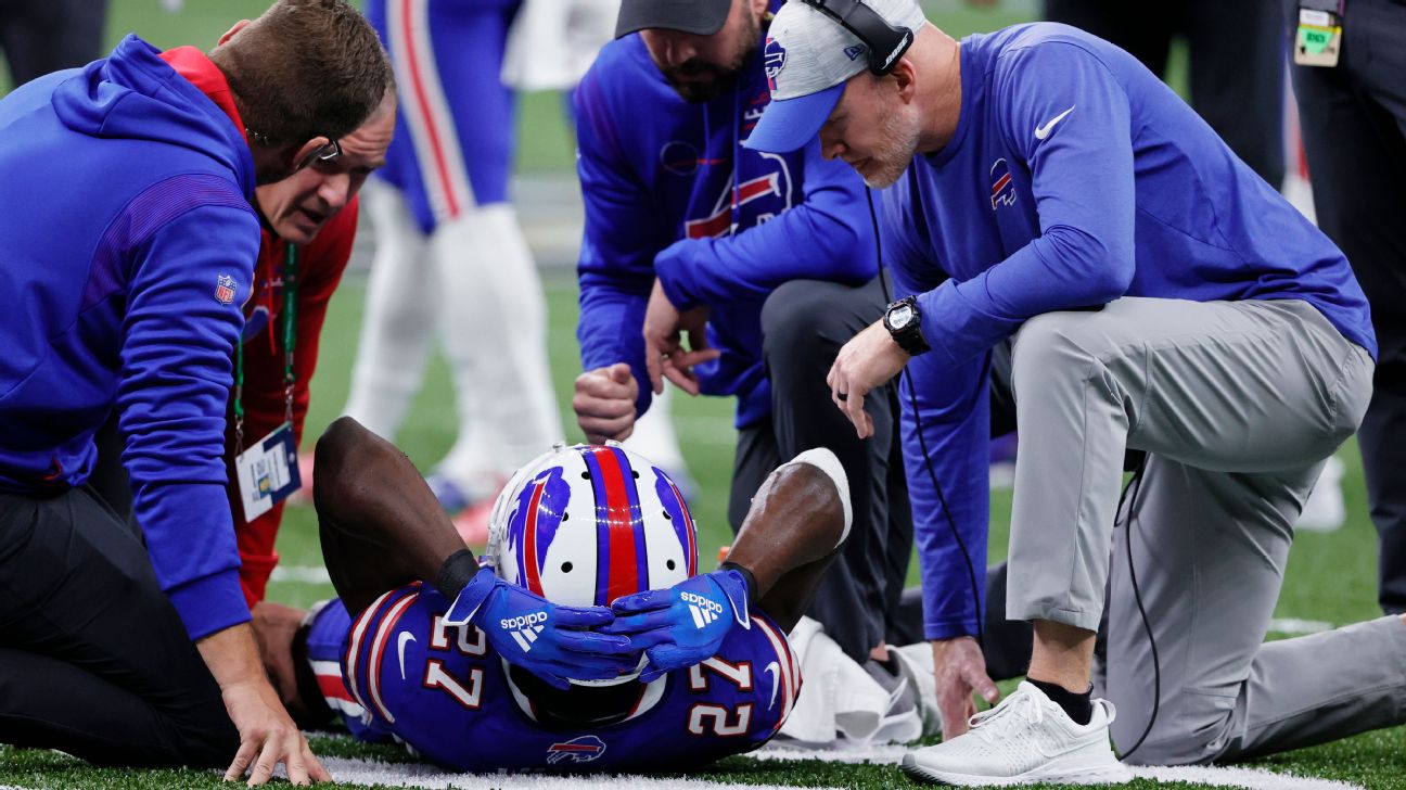 Bills lose cornerback White to season-ending torn Achilles tendon, prepare  to welcome back Miller