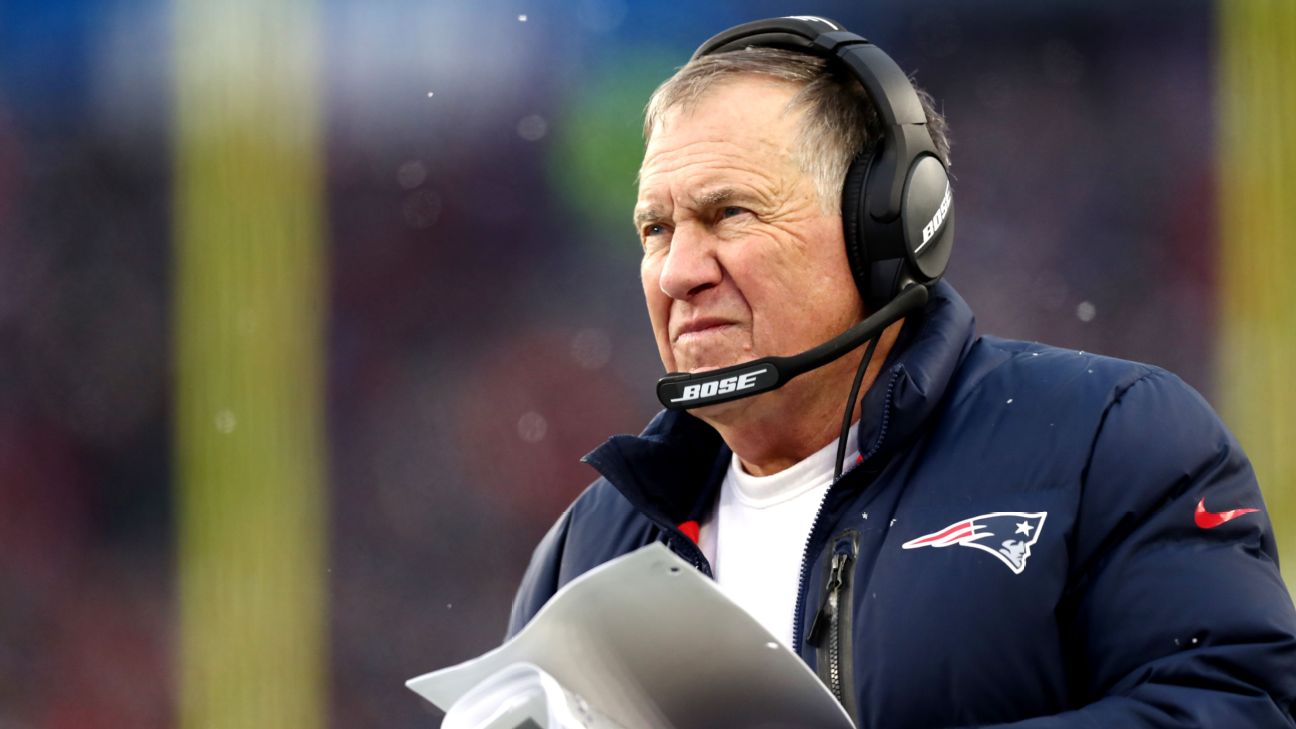 Bill Belichick faces unprecedented doubts amid Pats' struggles, Pro  Football Talk