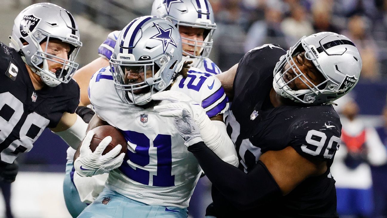 NFL on FOX - Zeke posted the Dallas Cowboys throwback helmets they