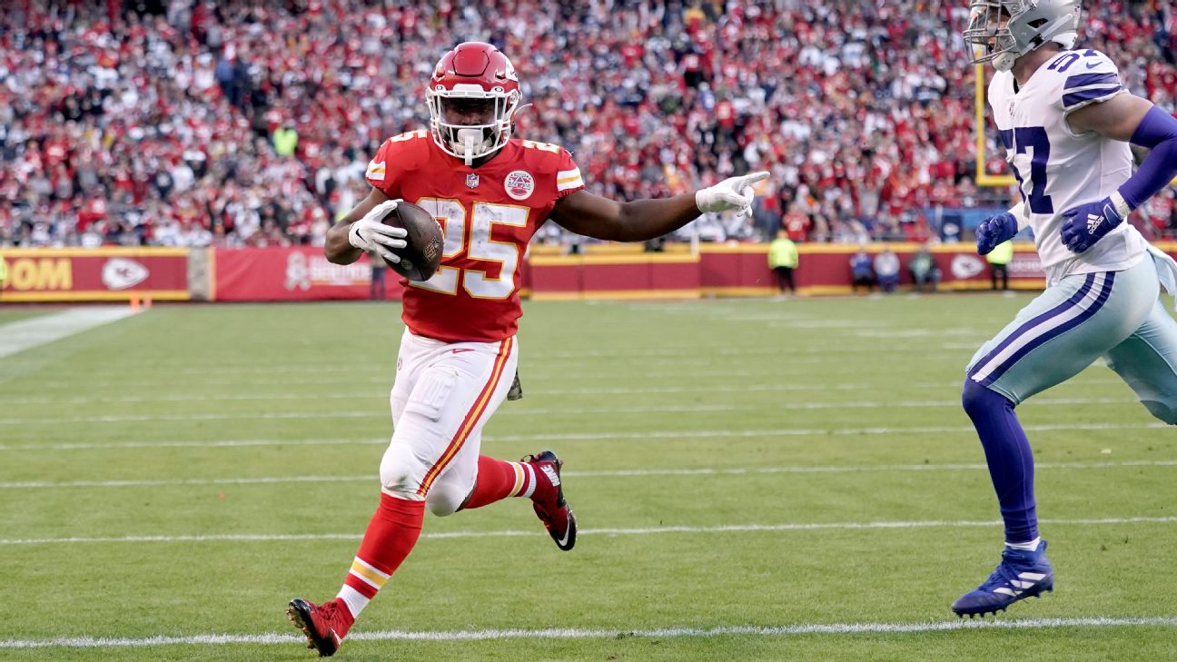 Kansas City Chiefs' Andy Reid talks RB Clyde Edwards-Helaire's absence