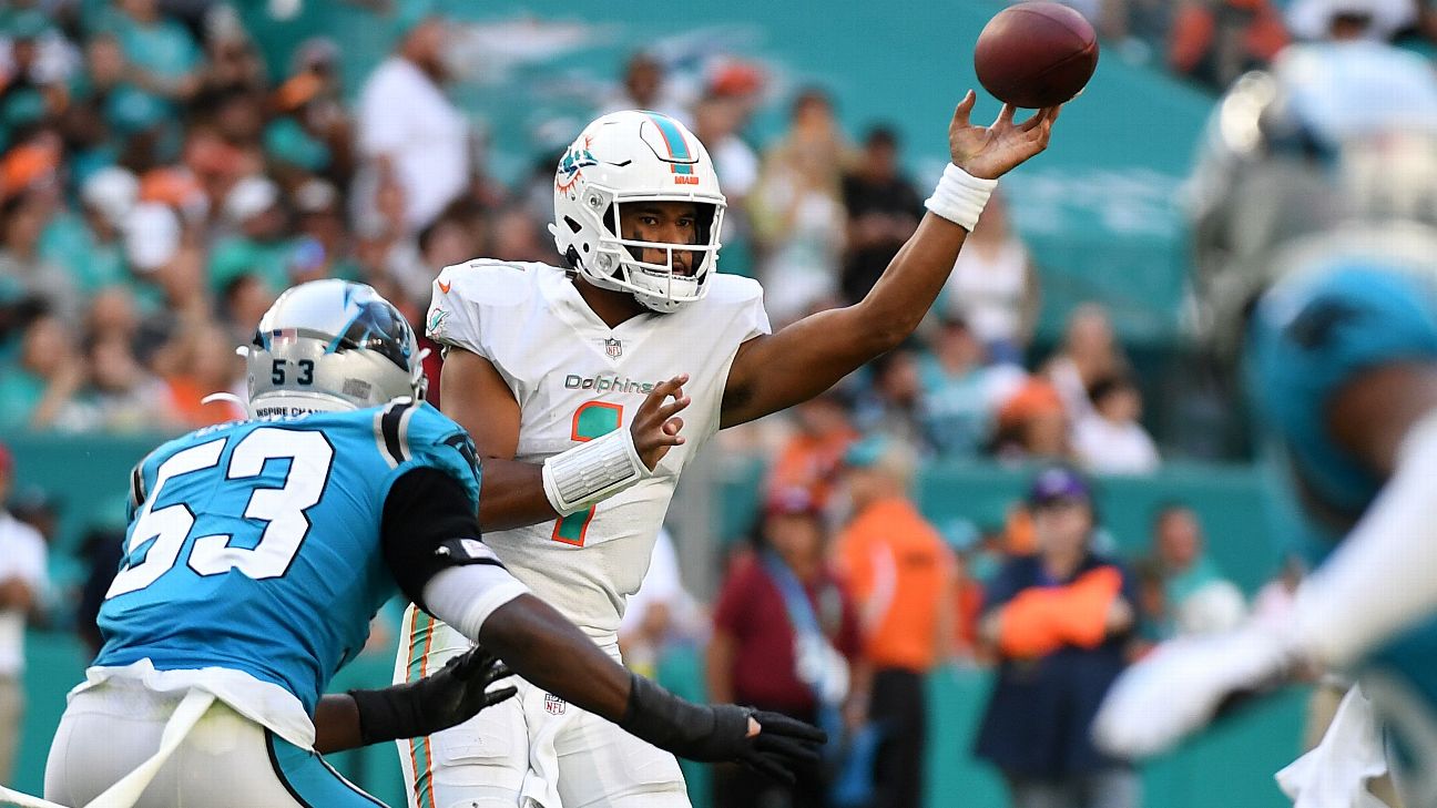 Dolphins' Mike McDaniel on Liam Eichenberg, Austin Jackson and