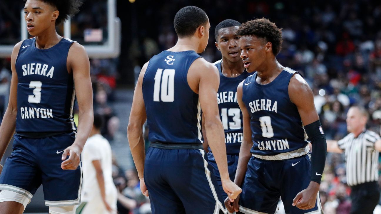 Bronny James Ranks 30th In 1st Class Of 2023 Recruiting Rankings 