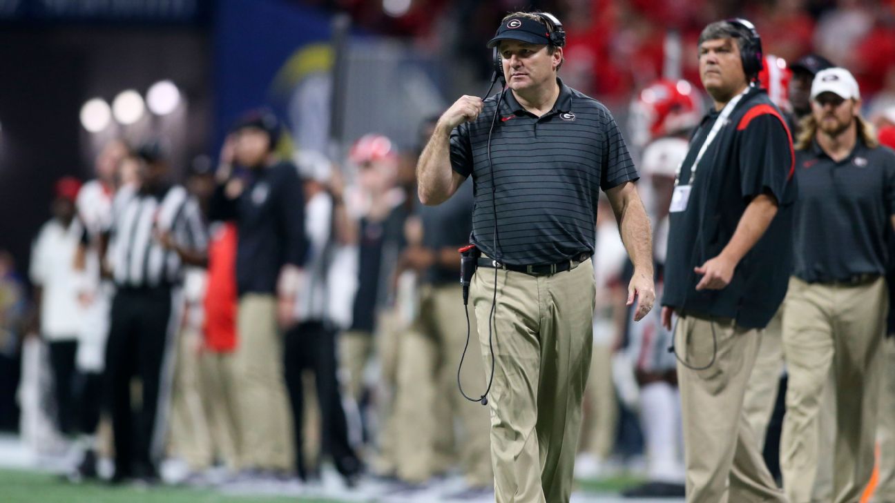 Georgia Bulldogs Football Head Coach Kirby Smart Delivers Speech Following  SEC Championship Loss to Alabama Crimson Tide - Sports Illustrated Georgia  Bulldogs News, Analysis and More