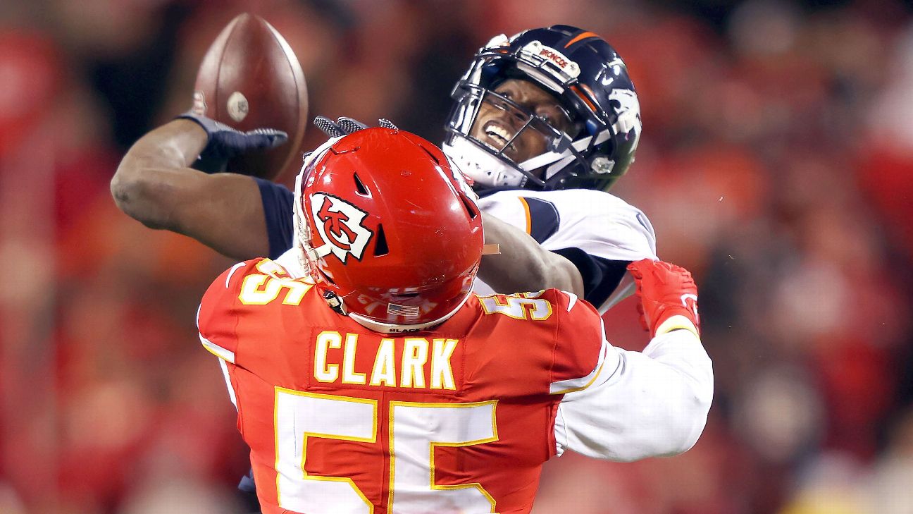 Chiefs keep AFC West lead with 22-9 victory over Broncos