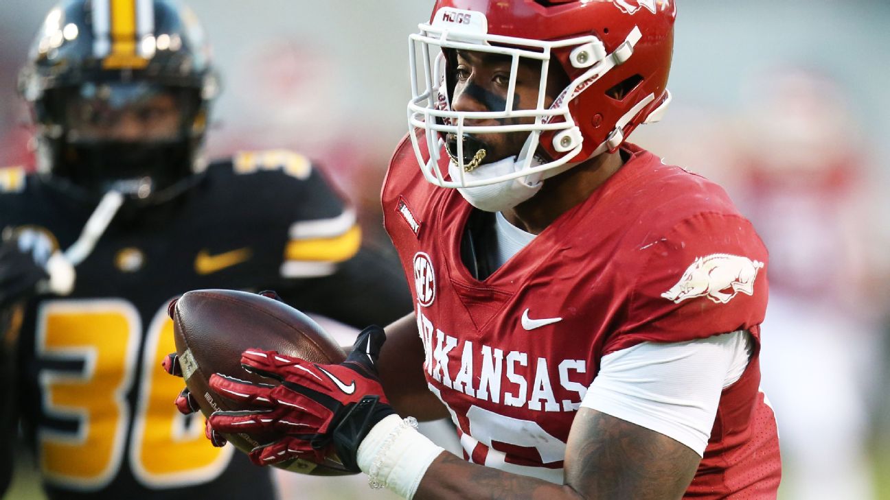 Arkansas Razorback Football on X: It's Treylon Burks' time in the  spotlight #ProHogs #NFLDraft  / X