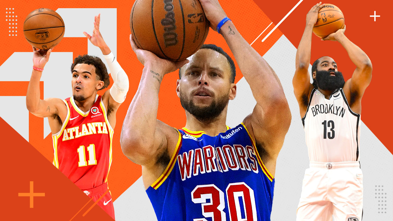 Stephen Curry, Seth Curry and Dirk Nowitzki set for 3-point