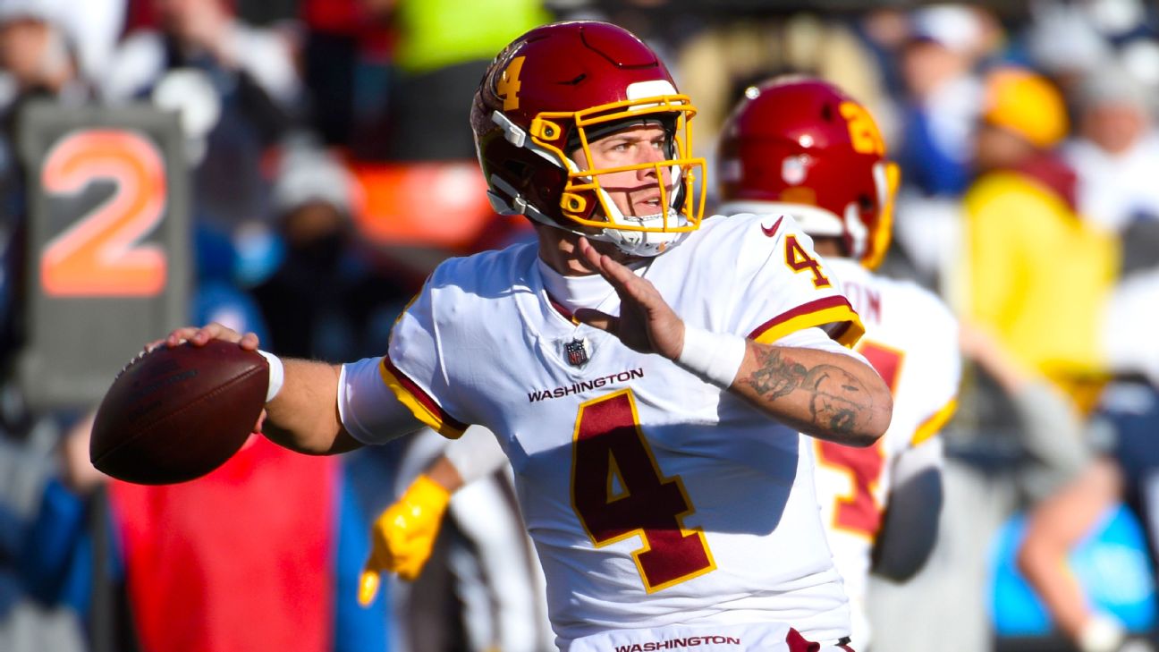 Washington Football Team quarterback Taylor Heinicke joins COVID-19 list  ahead of Eagles game Sunday