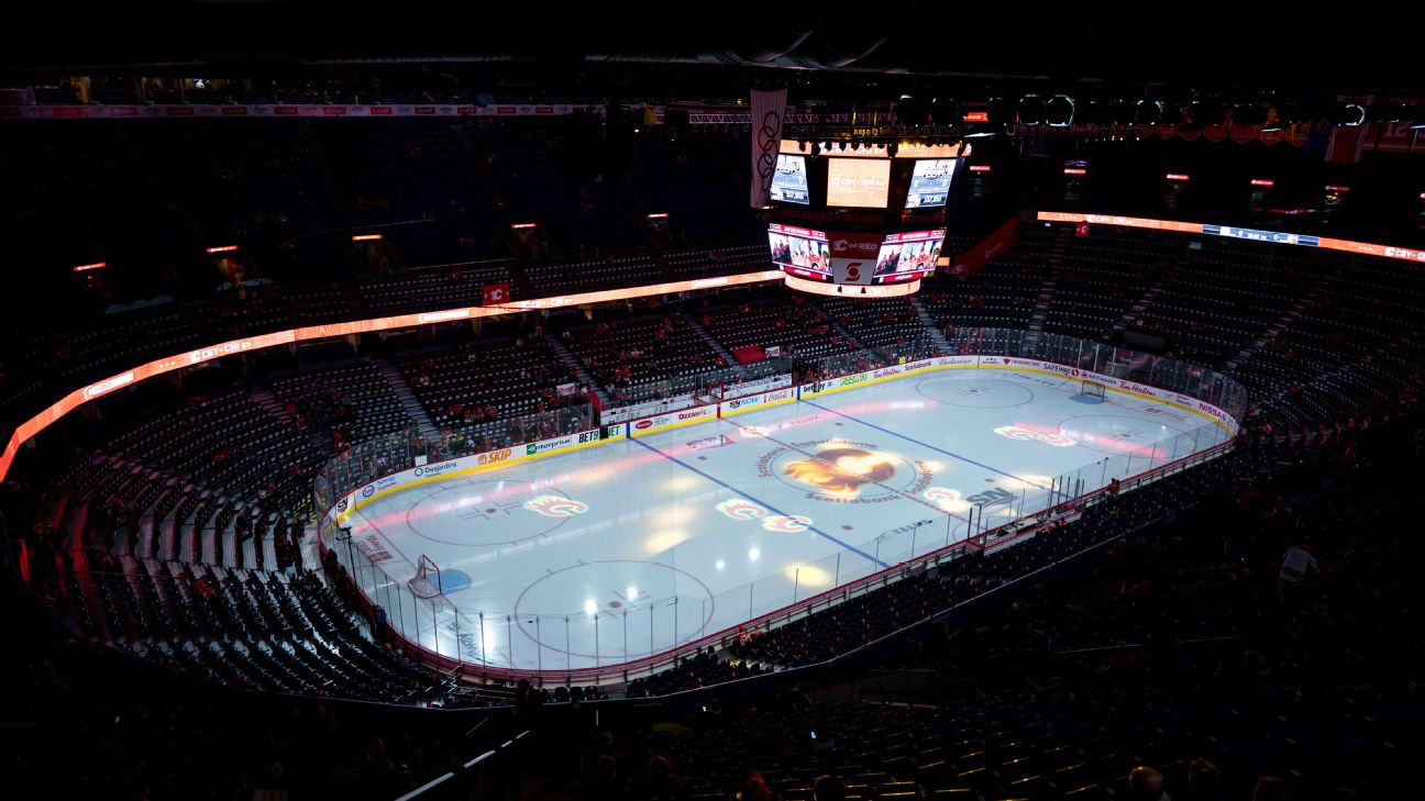 Reports reveal Calgary Flames' home arena is literally falling apart