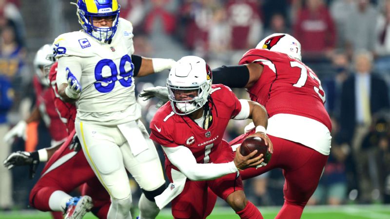 How to watch Arizona Cardinals-Los Angeles Rams NFL playoff game on Monday  - ESPN, ABC, ESPN2, ESPN+, ESPN Deportes, ManningCast - ESPN