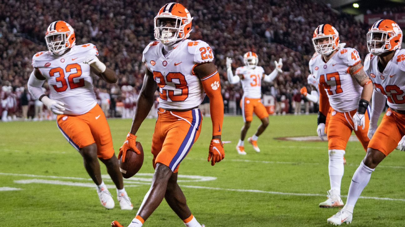 Clemson's Andrew Booth moves into ESPN top NFL draft prospects ranking