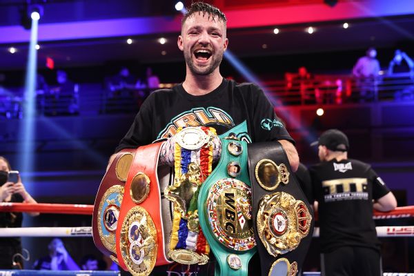Taylor gives up WBC belt, eyes Catterall rematch