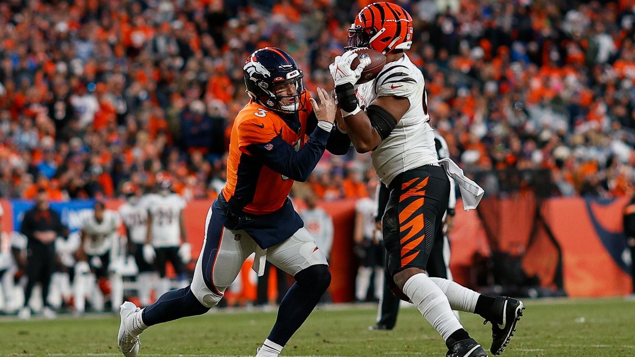 Bridgewater injured in Bengals' 15-10 victory over Broncos - Seattle Sports