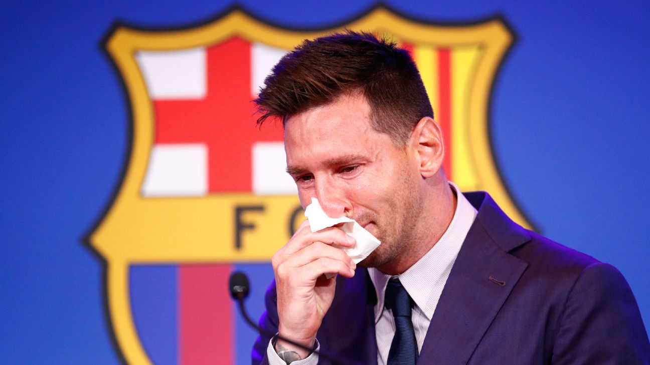 ¿Cuál fue el motivo de la salida de Messi?