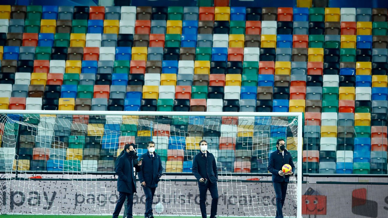 Serie A match abandoned amid COVID chaos
