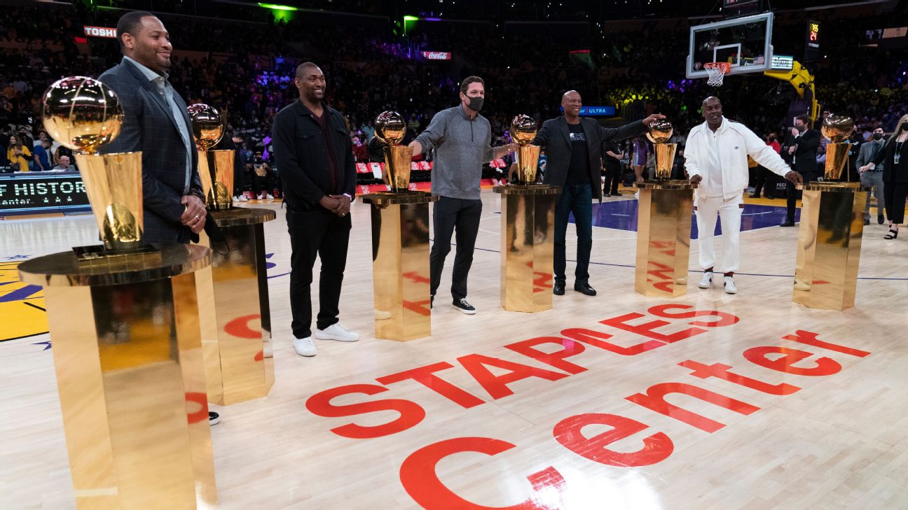Los Angeles Lakers bid adieu in home arena's final game as Staples