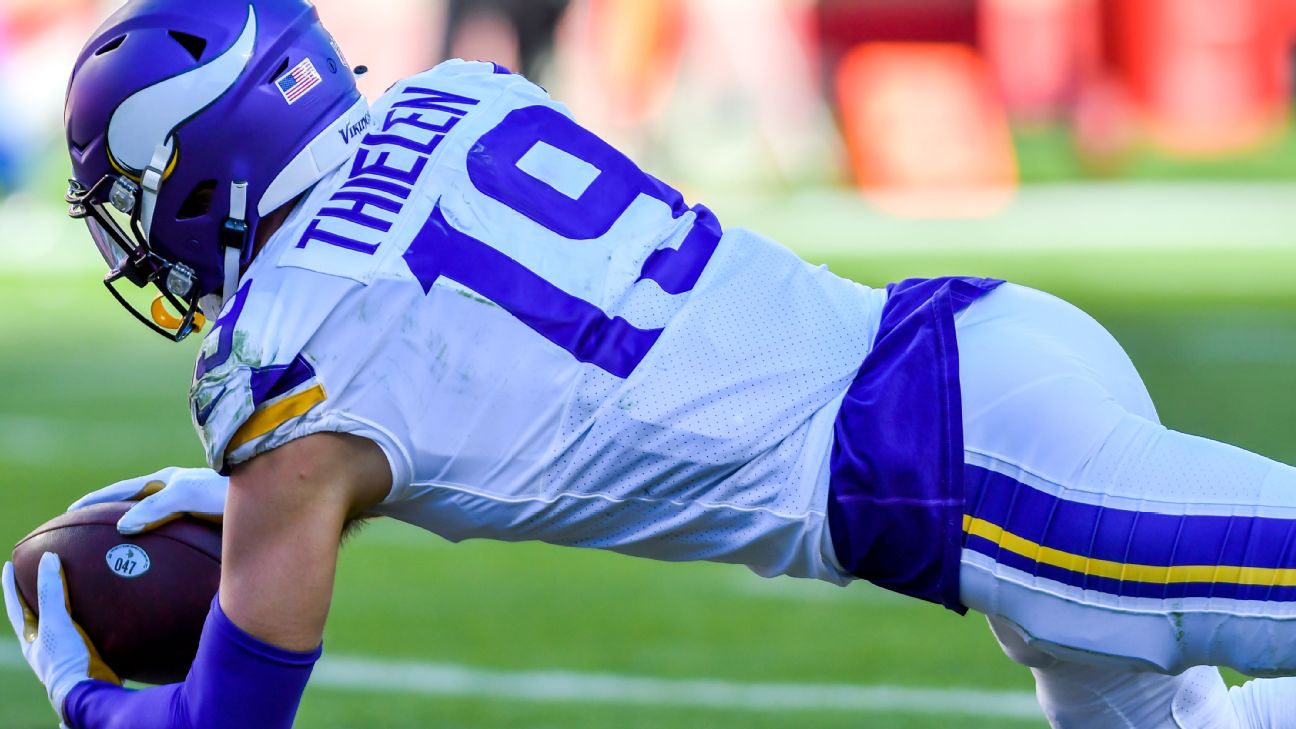 Vikings' Adam Thielen reinjures ankle after returning to play vs. Rams –  Twin Cities