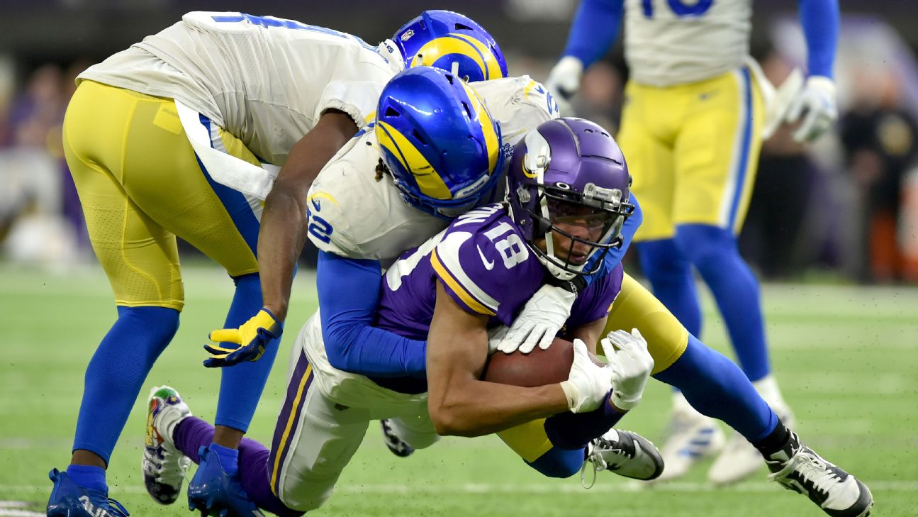 NFL on ESPN - Minnesota Vikings' WR Justin Jefferson vs. the New