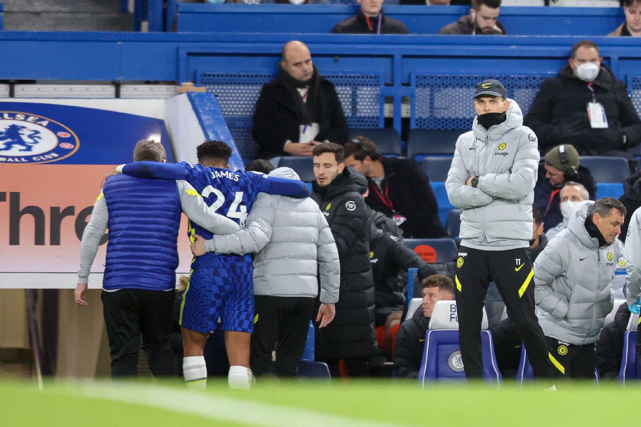 Tuchel bemoans Chelsea's COVID, injury woes
