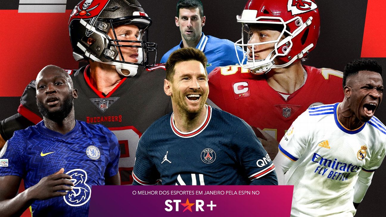 Eventos exclusivos Star+, NFL, Finais do US Open e Europa