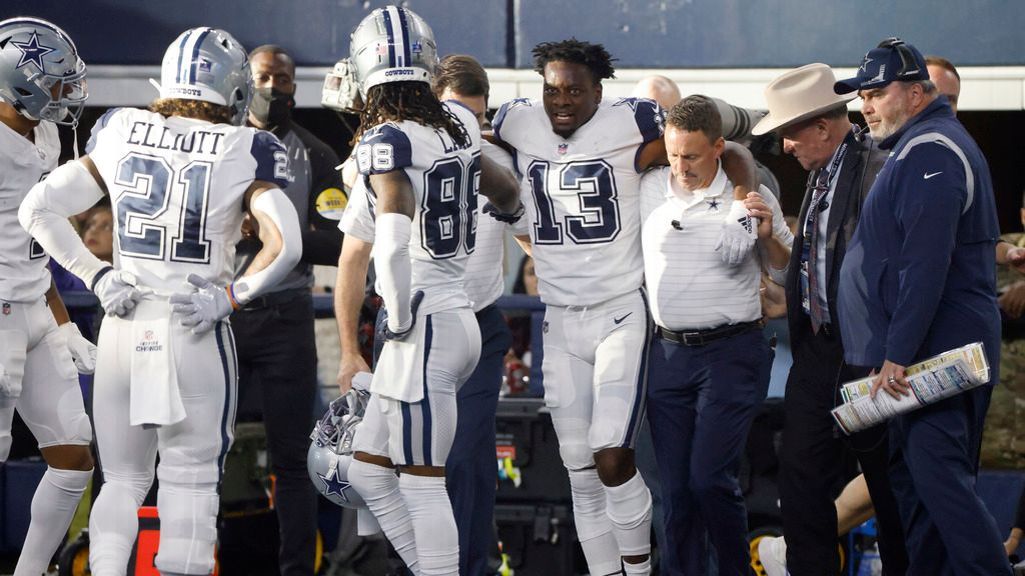 Cowboys WR Michael Gallup out for season after suffering torn ACL