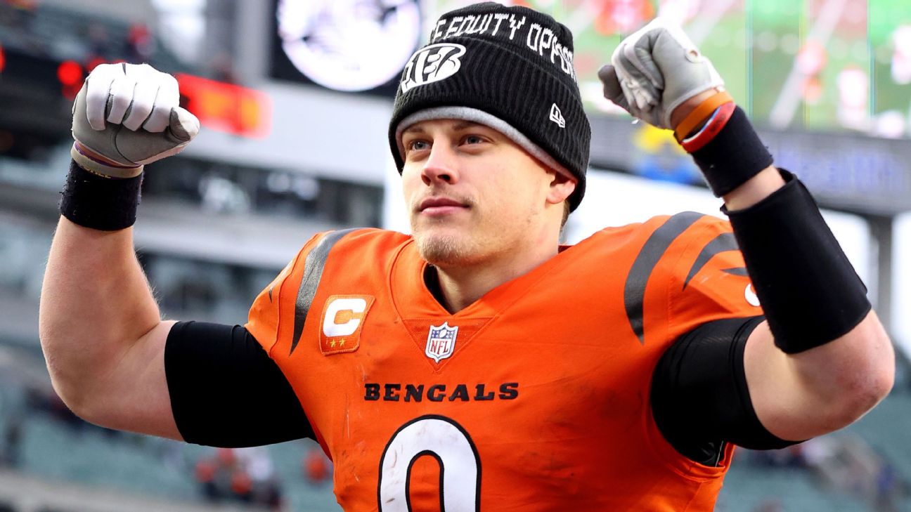 Watch: Bengals' Joe Burrow brings back the gat from LSU days after  clinching AFC North
