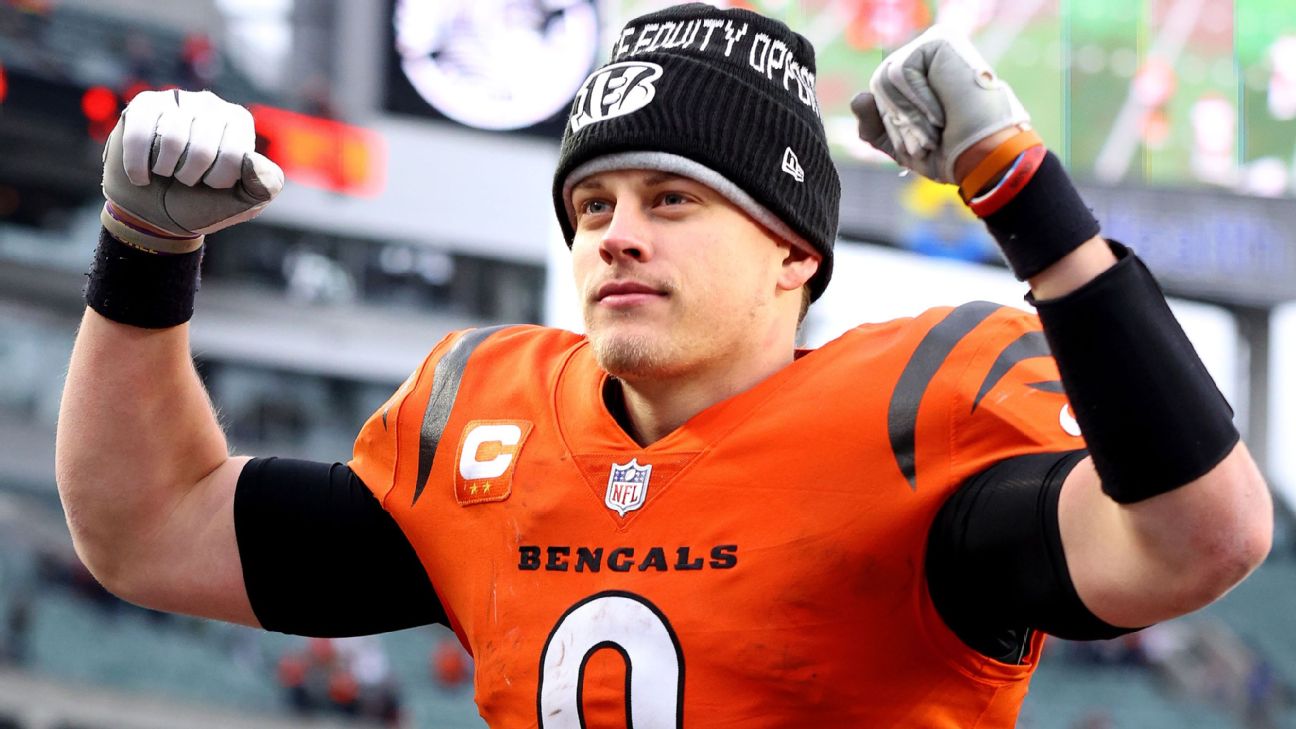 Cigar smokin' Joe Burrow is back again as Cincinnati Bengals win