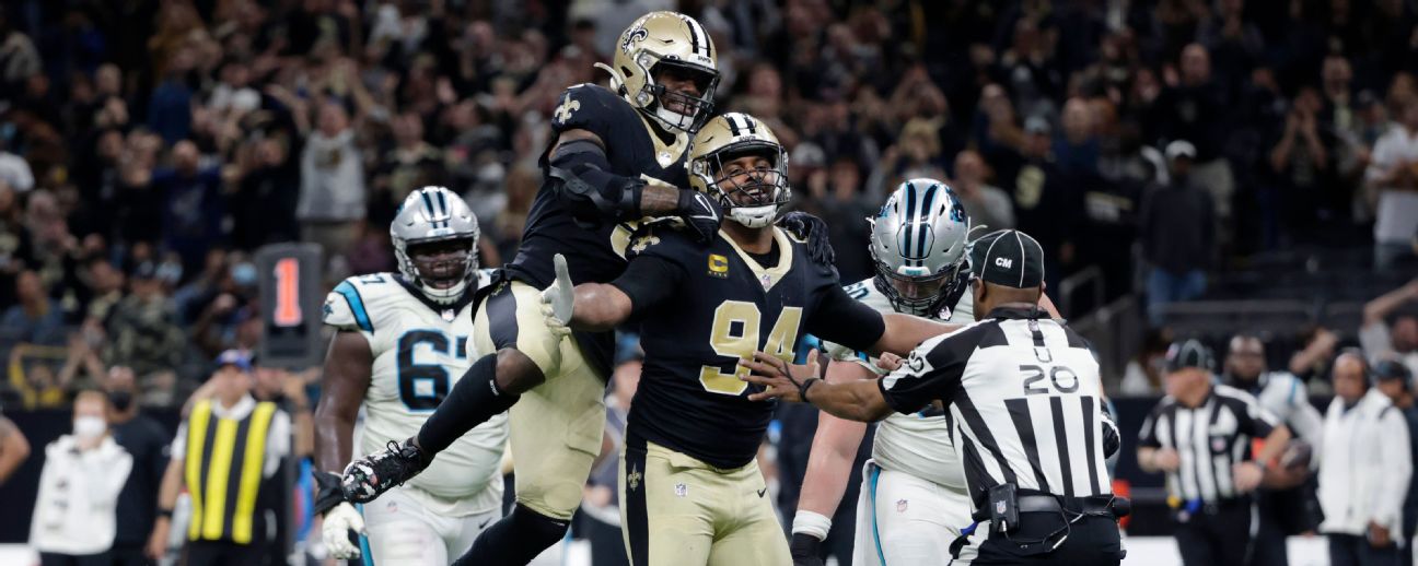 Demario Davis interception leads to 6-0 Saints lead - NBC Sports